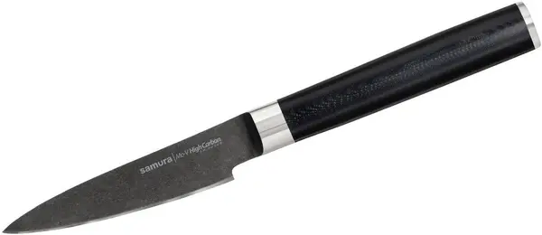 Cuțit mic pentru feliat Samura - MO-V Stonewash, 9 cm