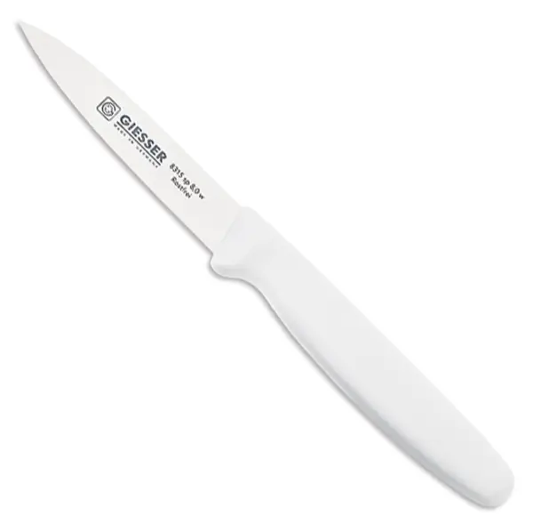 Cuțit pentru legume Giesser - 8 cm, alb