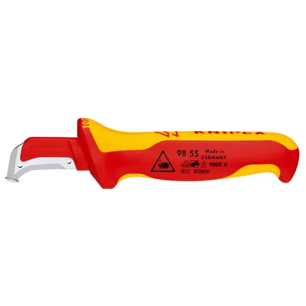 Cutit VDE dezizolator cu sabot de glisare, Knipex 98 55