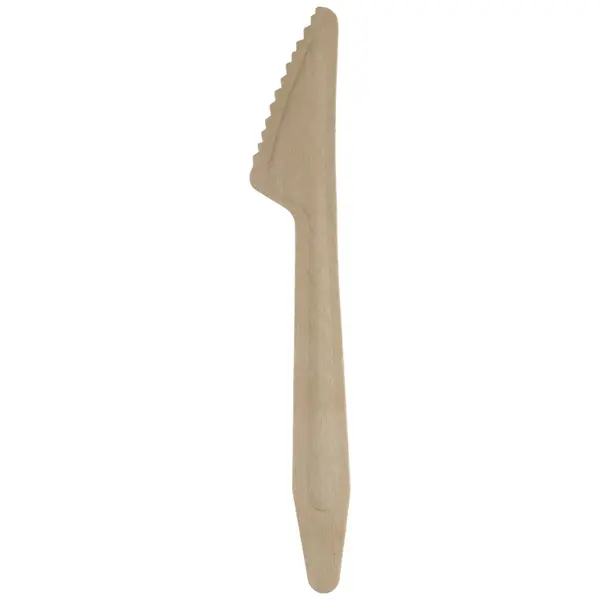 Cutite de Unica Folosinta, Biodegradabile, Lemn, 16.5 cm, 12 Buc