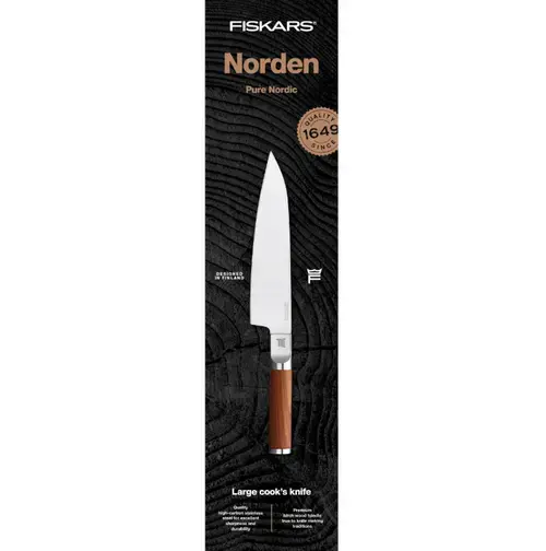 Cutitul bucatarului Fiskars Norden L, 211mm