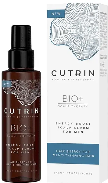 Cutrin Bio+ Ser bioactiv anti-căderea părului pentru bărbați Energy Boost, 100 ml