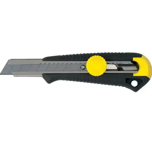 Cutter Stanley 0-10-418, 18mm (Galben/Negru)
