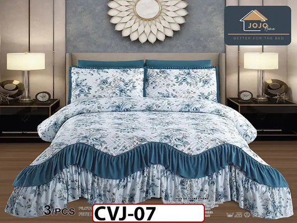 Cuvertura cu 3 piese din BUMBAC 100% CVJ07