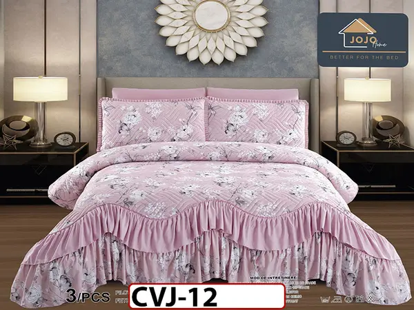 Cuvertura cu 3 piese din BUMBAC 100% CVJ12
