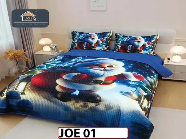 Cuvertura cu 3 piese IMPRIMATA DIGITAL - JOE 01