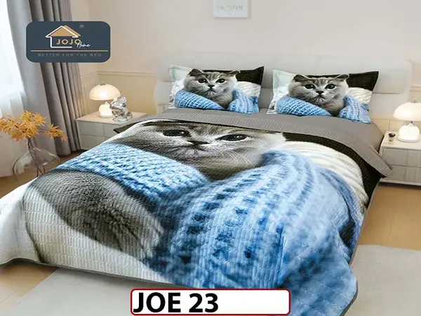 Cuvertura cu 3 piese IMPRIMATA DIGITAL - JOE 23