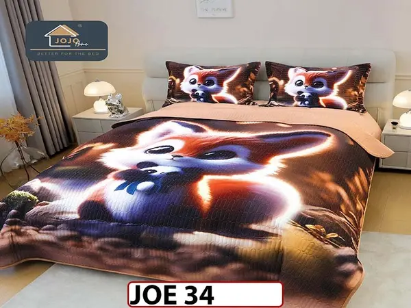 Cuvertura cu 3 piese IMPRIMATA DIGITAL - JOE 34