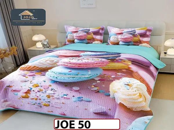Cuvertura cu 3 piese IMPRIMATA DIGITAL - JOE 50