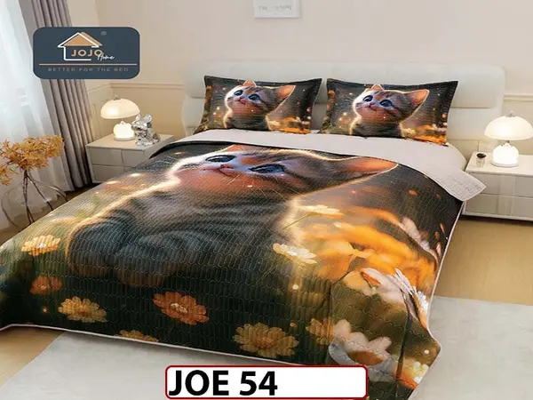 Cuvertura cu 3 piese IMPRIMATA DIGITAL - JOE 54