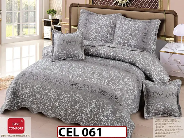 Cuvertura cu 5 piese din BUMBAC 100% - CEL061