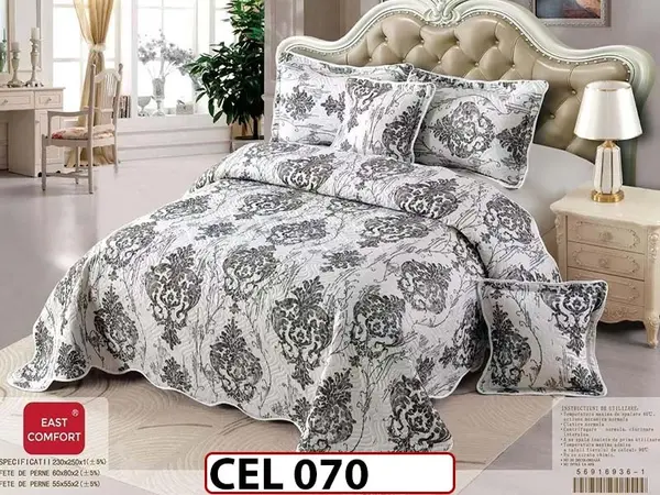 Cuvertura cu 5 piese din BUMBAC 100% - CEL070