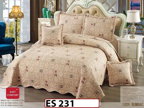 Cuvertura cu 5 piese din BUMBAC 100% - ES 231