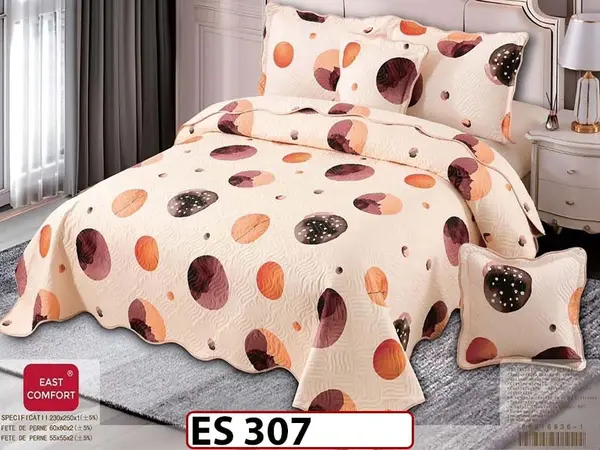 Cuvertura cu 5 piese din BUMBAC 100% - ES 307