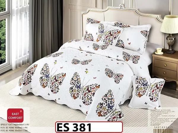 Cuvertura cu 5 piese din BUMBAC 100% - ES 381