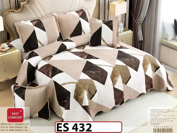 Cuvertura cu 5 piese din BUMBAC 100% - ES 432