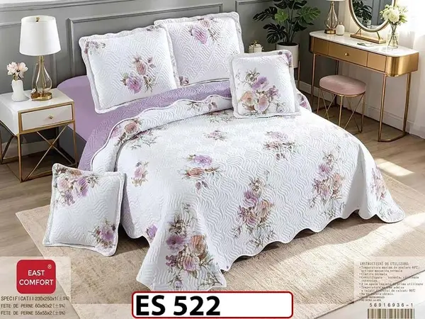 Cuvertura cu 5 piese din BUMBAC 100% - ES 522