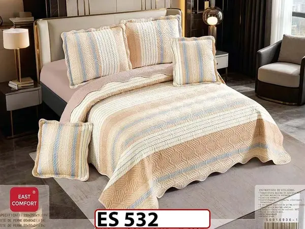 Cuvertura cu 5 piese din BUMBAC 100% - ES 532