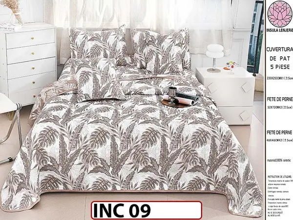 Cuvertura cu 5 piese din In - INC09