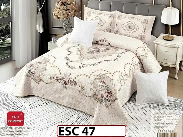 Cuvertură de pat din catifea cu 5 Piese - ESC 47