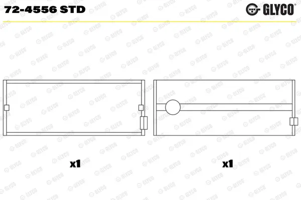 Cuzinet arbore cotit GLYCO 72-4556 STD