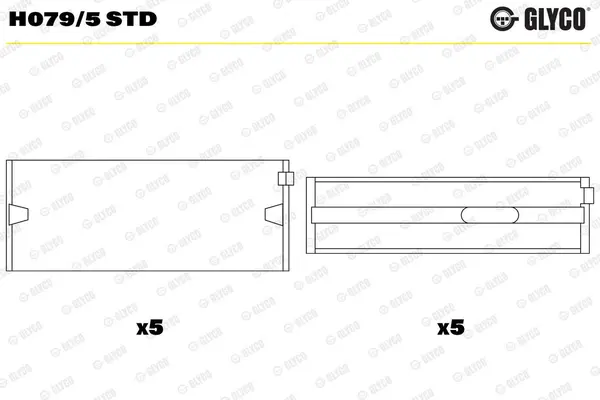Cuzinet arbore cotit GLYCO H079/5 STD