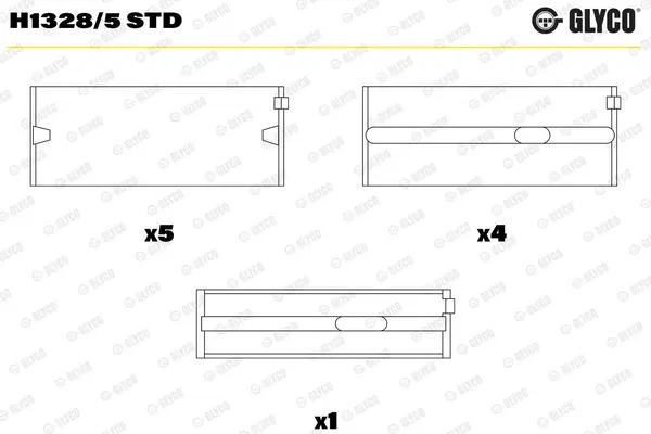 Cuzinet arbore cotit GLYCO IROX® H1328/5 STD