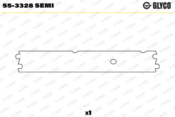 cuzinet, arbore GLYCO 55-3328 SEMI