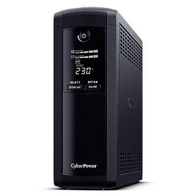 Cyber Power Sursa de alimentare neintreruptibila, CyberPower VP1600ELCD-FR, 1600 VA, 960 W, USB, Negru