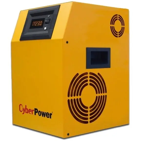 Cyber Power UPS CYBER POWER EPS series 1050W (1500VA), pentru centrale termice, DC imput 24V, AVR, LCD, Sinusoida pura, Schuko (2), CPS1500PIE