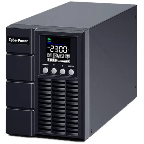 Cyber Power UPS Cyberpower OLS1000EA online tower, 1000VA/900W, 2 prize Schuko, 1 priza IEC C13