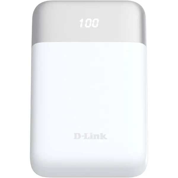 D-Link Baterie externa D-Link DPP-101 10000 mAh, 18W, Alb
