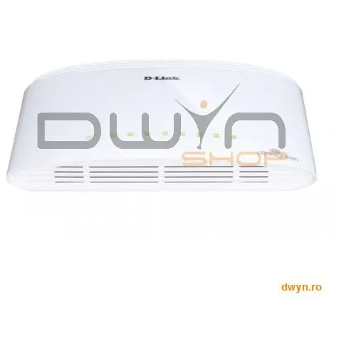 D-Link D-Link, Switch Desktop 8 porturi 10/100/1000