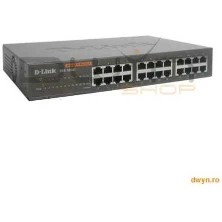 D-Link D-Link, Switch Desktop / Rack mount 24 porturi 10/100/1000