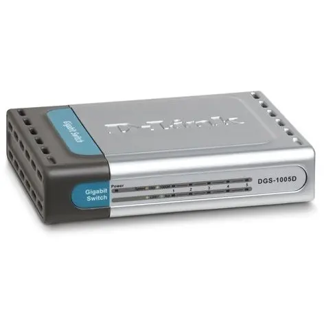 D-Link D-Link Switch GigabitEthernet 5 porturi 10/100/1000Mbps