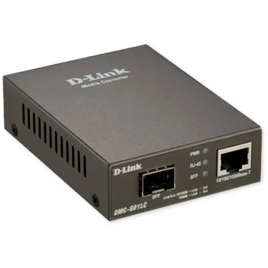 D-Link Media Convertor D-Link DMC-G01LC/E, Gigabit Ethernet, SFP, 1000 Mbps