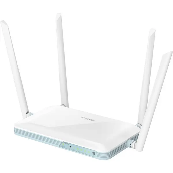 D-Link Router wireless D-LINK G403 EAGLE PRO AI N300, 4G LTE Wi-Fi, Single Band, 300 Mbps 2.4GHz, Alb