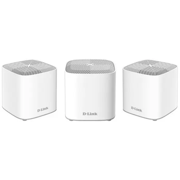 D-Link Router wireless D-Link Gigabit Mesh COVR-X1863 Wi-Fi 6, 3Pack, Alb