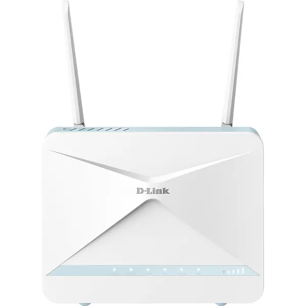 D-Link Router Wireless Gigabit D-LINK G416 Eagle Pro AI AX1500, Wi-Fi 6, Dual-Band 1201 + 300 Mbps, 4G LTE, alb