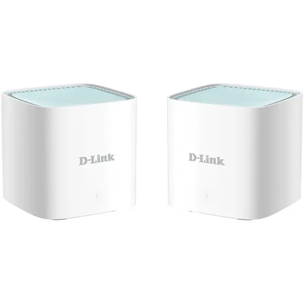 D-Link Sistem Wi-Fi Mesh Smart Eagle PRO AI D-Link M15-2, AX1500, Dual-Band, MU-MIMO, OFDMA, asistenta AI, Control Parental, Control Vocal Google/Alexa