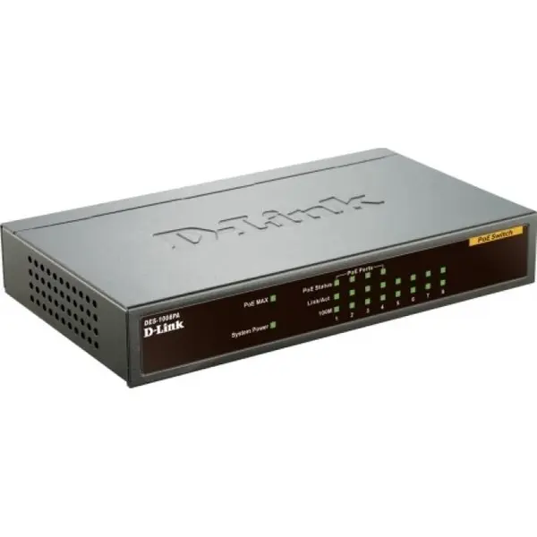 D-Link Switch D-Link DES-1008PA 8-port