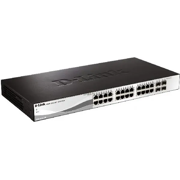 D-Link Switch D-Link DGS-1210-28, 24 porturi
