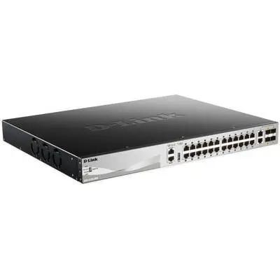 D-Link Switch D-Link DGS-3130-30PS/SI, Gigabit, 24 Porturi
