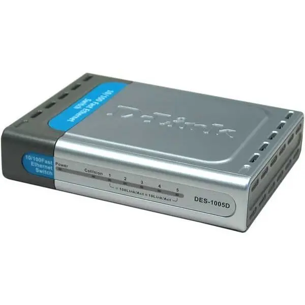D-Link Switch de retea D-Link DES-1005D 5x10/100 5 porturi