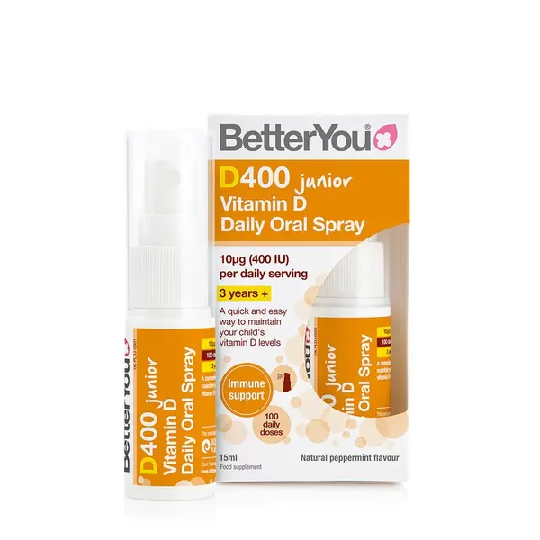 D400 Junior Oral Spray (15ml), BetterYou