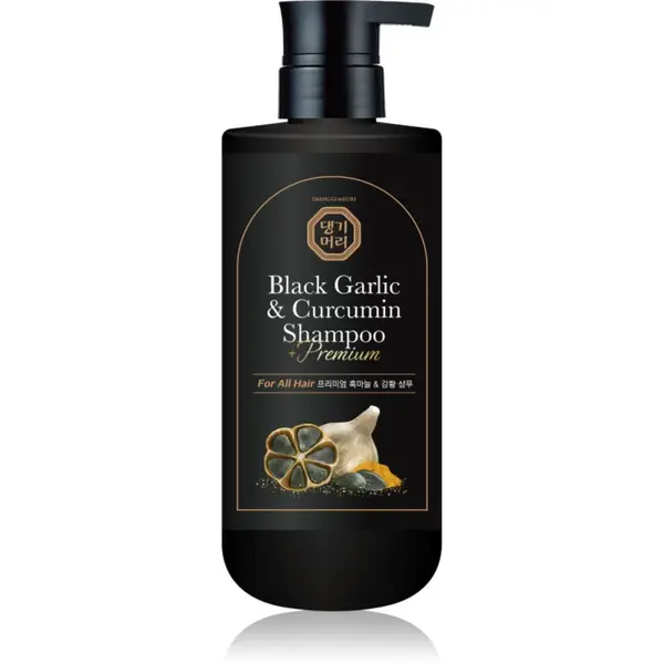 DAENG GI MEO RI Black Garlic & Curcumin Shampoo Sampon de restaurare in profunzime pentru întărirea și creșterea părului 500 ml