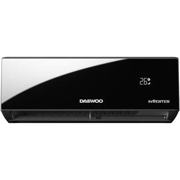 Daewoo Aparat de aer conditionat Daewoo DAC-24PROBK, 24000 BTU, WI-FI PRO BK, Clasa A++/A+++, Kit de instalare inclus (3m), Gentle Cool Wind, filtre cu ioni de argint, functie iFeel, Negru