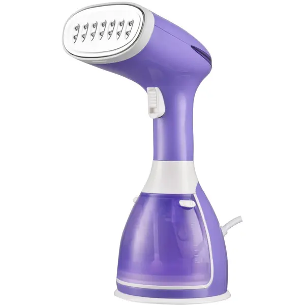 Daewoo Aparat de calcat vertical cu abur Daewoo DGS1500P, 1500 W, 280 ml, Abur 60 gr/min, Alb/Mov