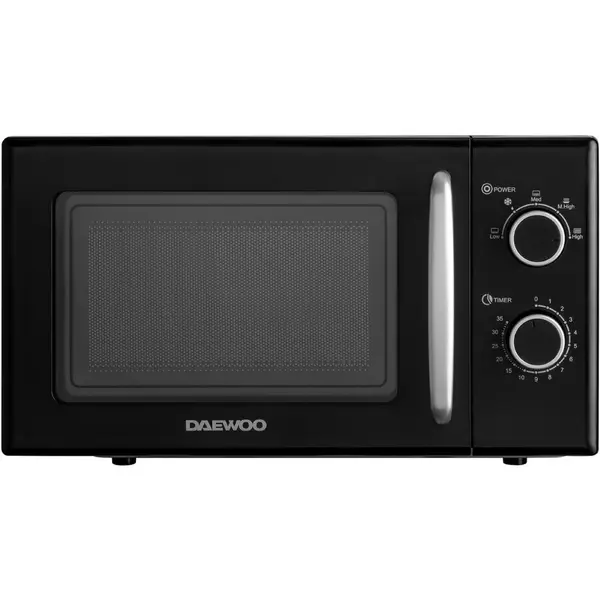 Daewoo Cuptor cu microunde Daewoo KOR-6S20K-2, 20L, 700W, Negru