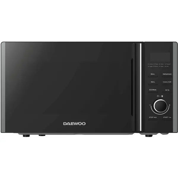 Daewoo Cuptor cu microunde Daewoo KOR-AF25BKX, 25L, microunde 850W, grill 1200W, convectie 2200W, Negru